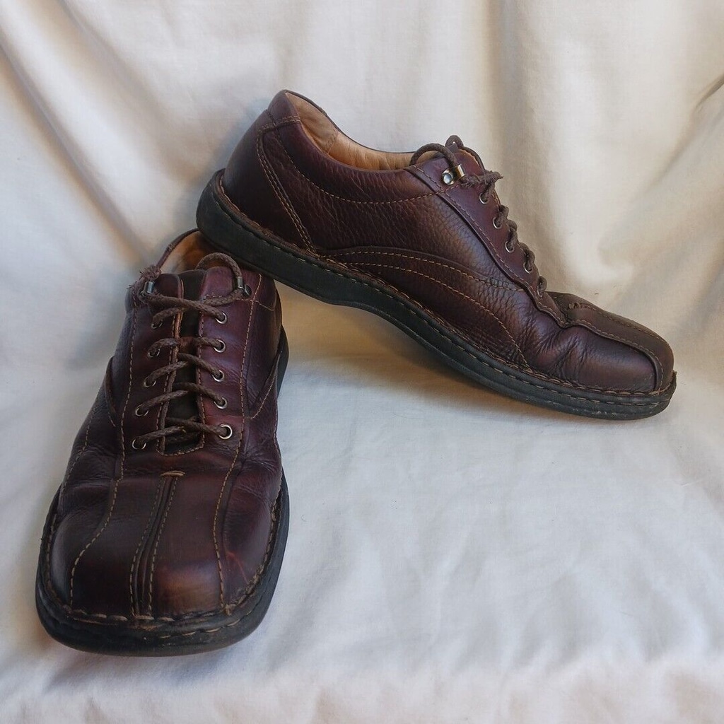 Clarks Nebulae Brown Leather, Style #75051 Oxford Men’s Shoes 13 M