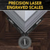7 inches Aluminum Miter Saw Protractor, Angle Finder Featuring Precision