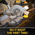7 inches Aluminum Miter Saw Protractor, Angle Finder Featuring Precision