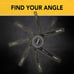 7 inches Aluminum Miter Saw Protractor, Angle Finder Featuring Precision