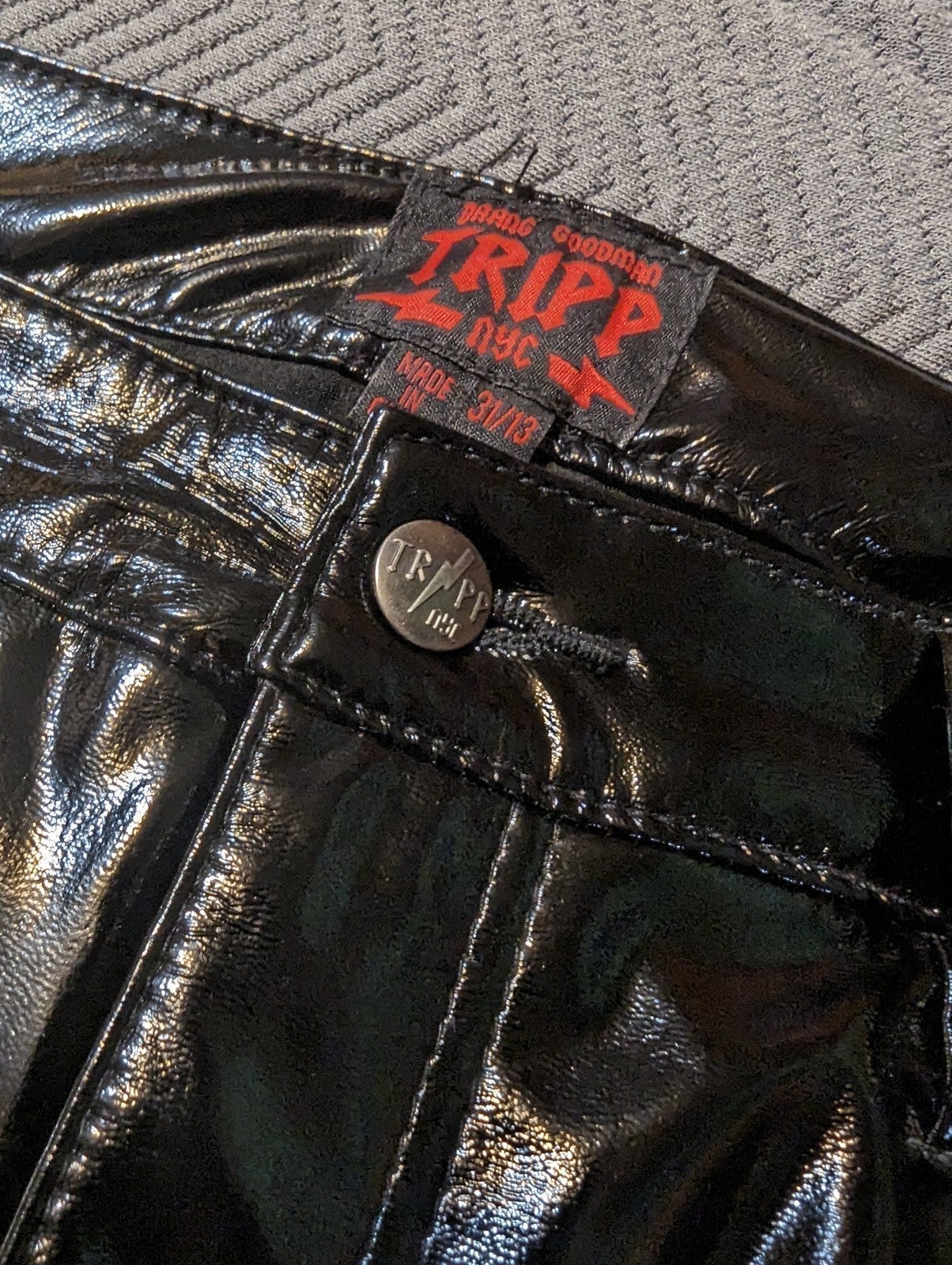 Tripp NYC Daang Goodman PVC Vinyl Pants — New, Never Worn