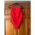 NWT Andie Women's The Paloma One Piece Long Torso Swimsuit Cherry Red Size XXLT