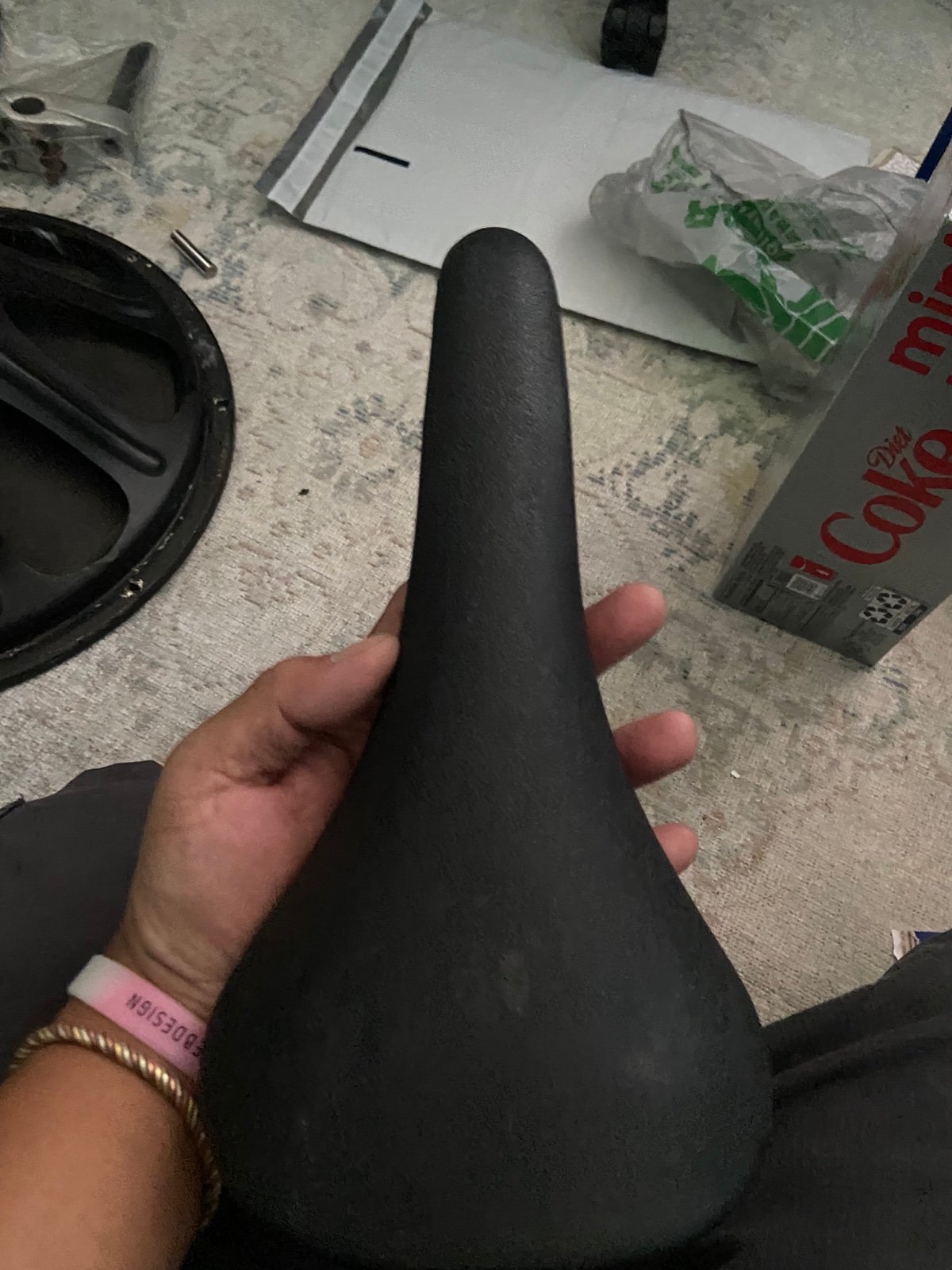 Nos viscount race seat made in Taiwan bmx
