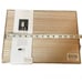 NWT Rae Dunn Gorgeous Dark Oak Wood Tray Multi Spaces Jewelry Organizer w/handle