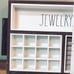 NWT Rae Dunn Gorgeous Dark Oak Wood Tray Multi Spaces Jewelry Organizer w/handle