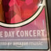 Taylor Swift Framed Amazon Prime Concert Lithograph