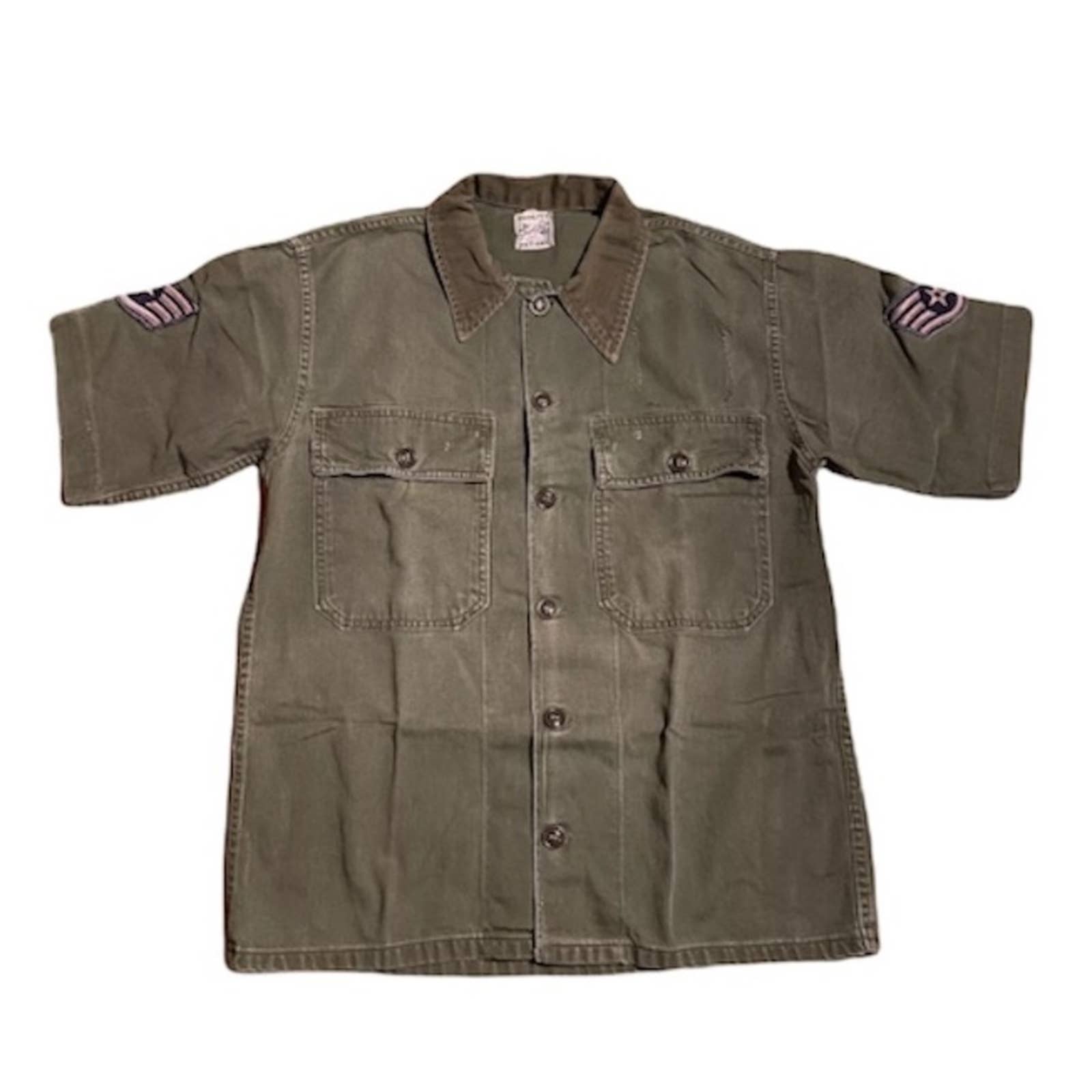 Vintage OG107 Vietnam War 1960’s US Army Fatigue Shirt