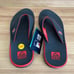 Men's Boston Red Sox REEF Fanning Bottle Opener Sandals size 9