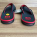 Men's Boston Red Sox REEF Fanning Bottle Opener Sandals size 9