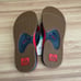 Men's Boston Red Sox REEF Fanning Bottle Opener Sandals size 9