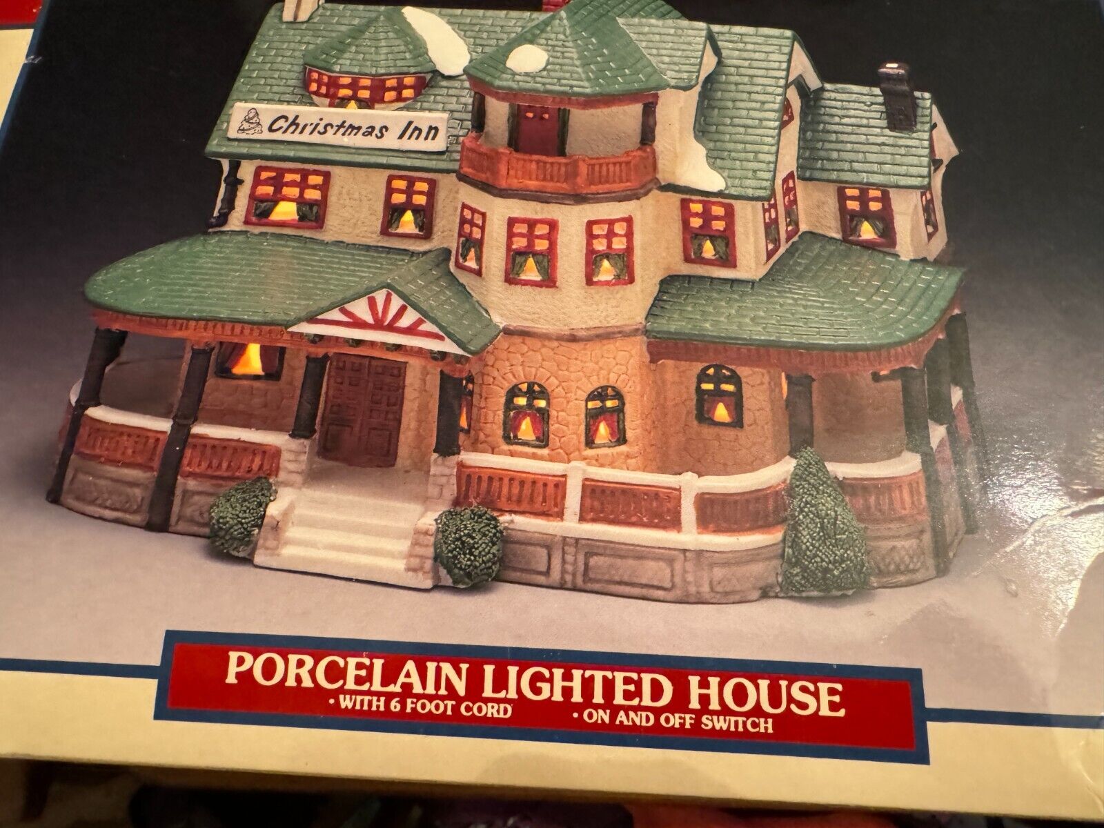 Lemax Dickensvale 1994 Christmas Inn Lighted Building new