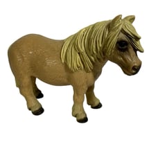 SCHLEICH - SHETLAND PONY 13232 Retired Farm Life Hard To Find