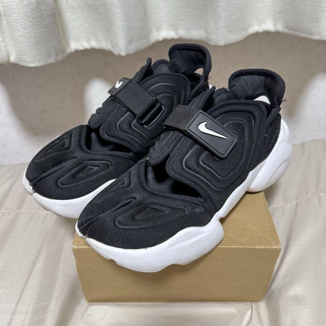 【Excellent Condition・Rare Size】Nike Aqua Rift Sandals Black/White