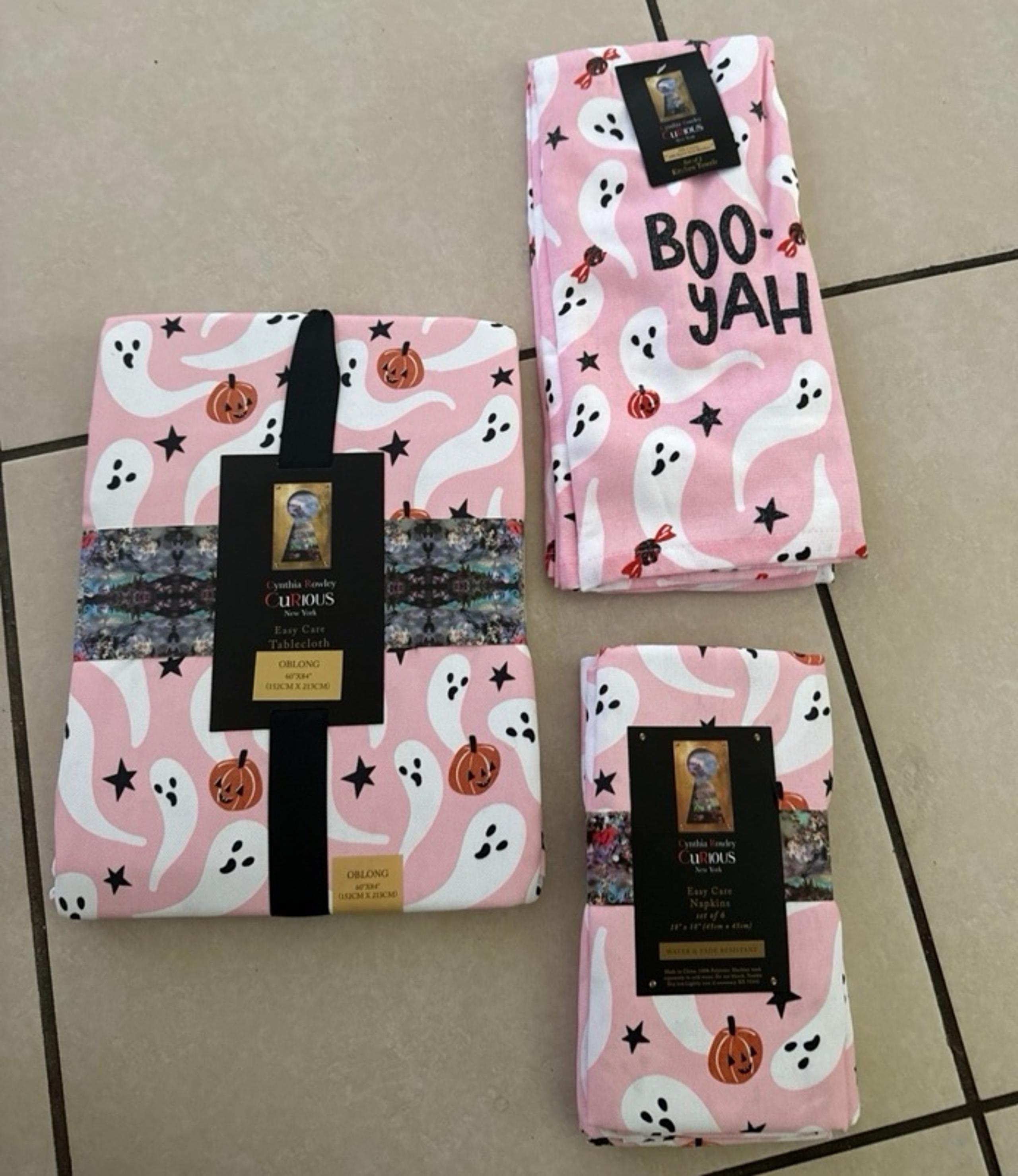 Halloween pink ghost bundle by Cynthia Rowley