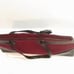 Vintage Banana Republic Burgundy Wool & Brown Leather Bag.