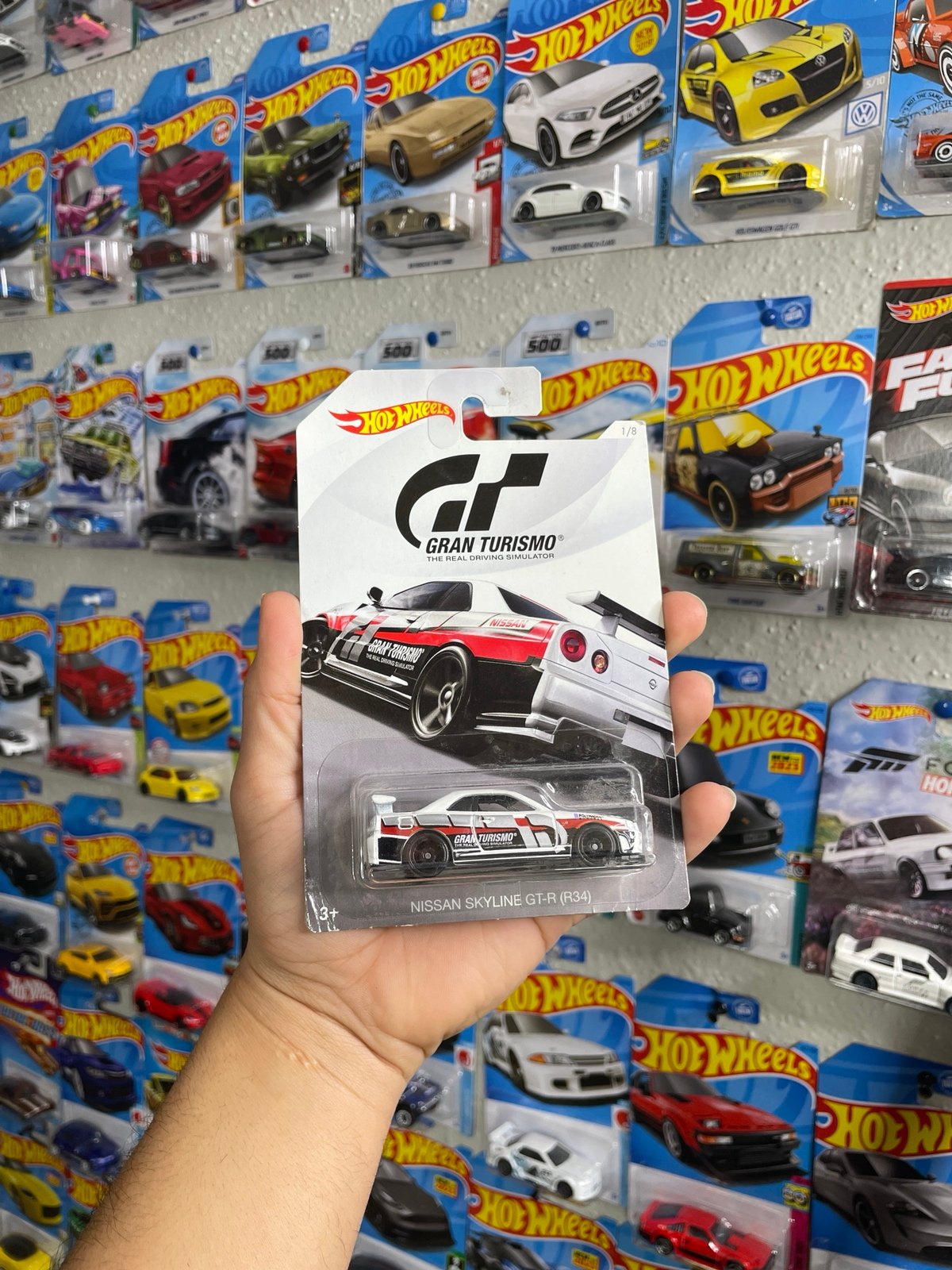 Hotwheel GTR-R34