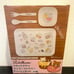 Rilakkuma Bamboo Fiber Dish Set: Donuts Version