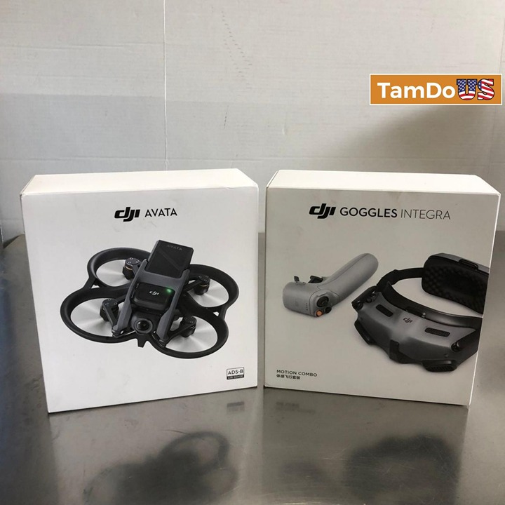 DJI Avata Explorer Combo W/ Goggles Intergra Camera Drone & Fly More Kit.