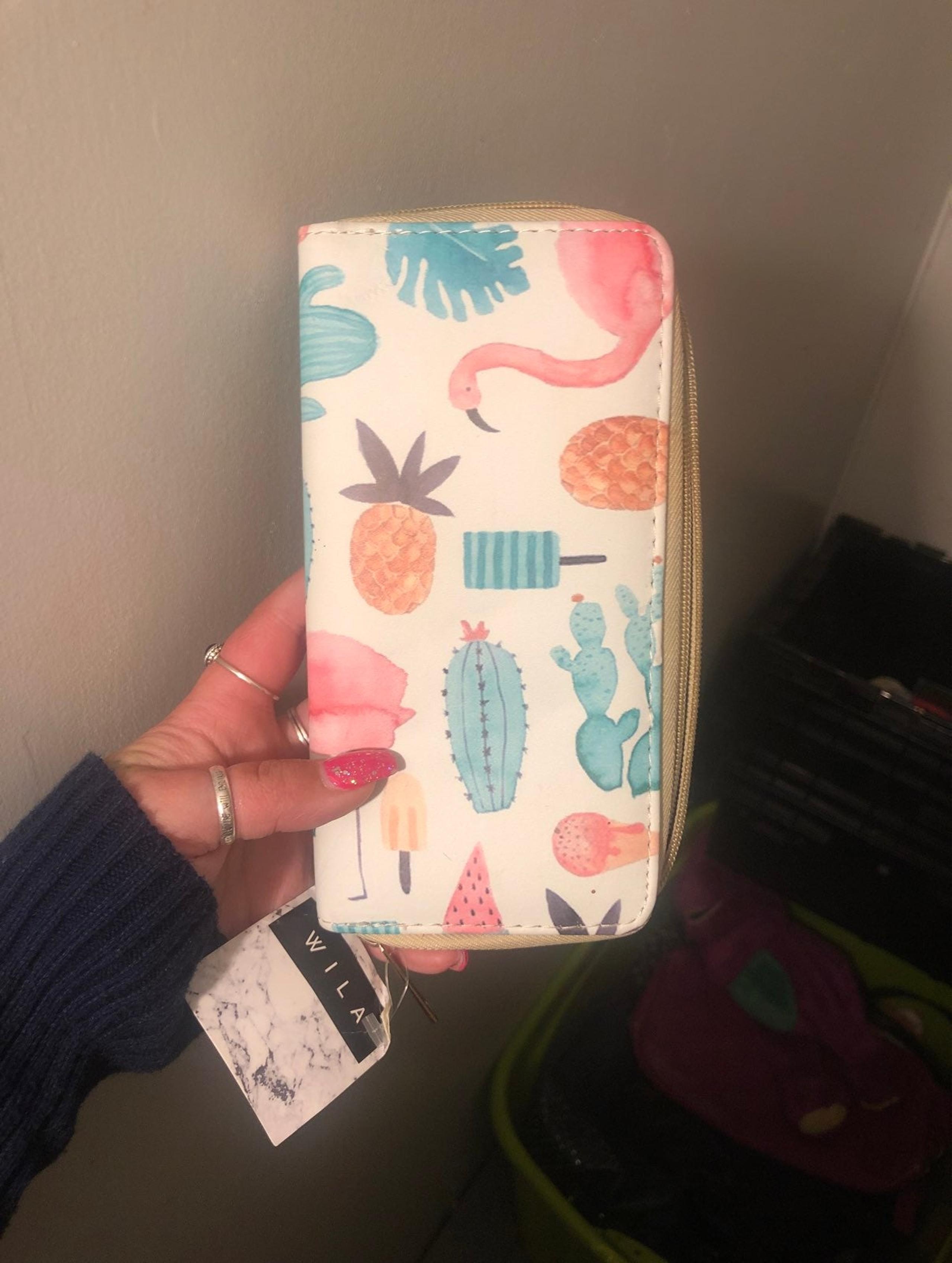 BNWT wila brand flamingo Wallet
