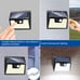 NEW 10 Pack Motion Sensor Solar Lights Outdoor Waterproof (500LM)
