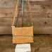 Hammitt VIP Medium Apricot Tan Leather Foldover Crossbody--NWT