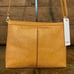 Hammitt VIP Medium Apricot Tan Leather Foldover Crossbody--NWT