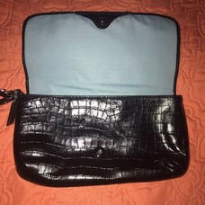Coach Leather Wristlet Or Shoulder Bag