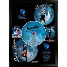 Dua Lipa Moonlight Edition - Framed CD Poster, Pop Music, 'Future Nostalgia'
