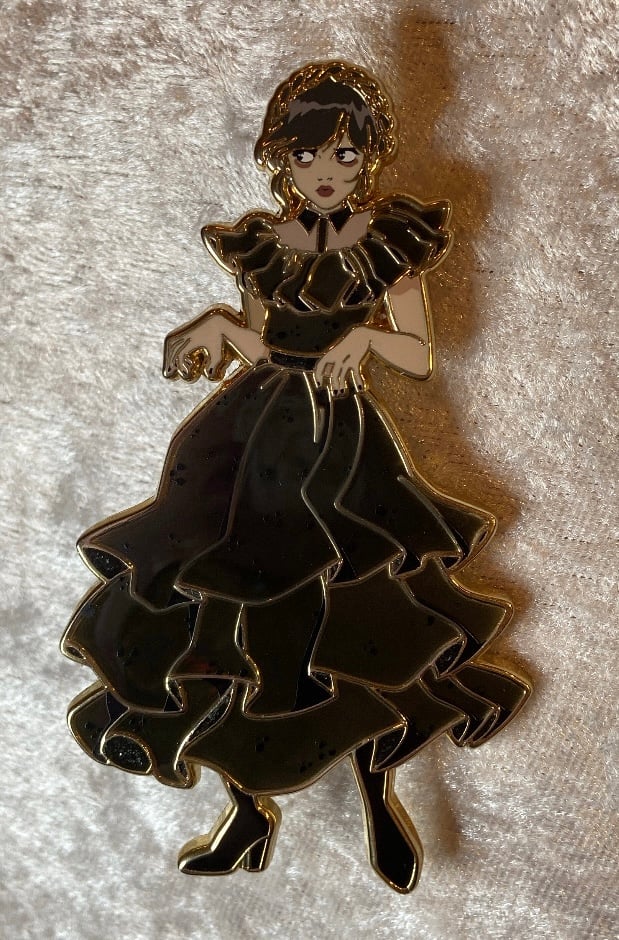 Wednesday Addams fantasy pin lot