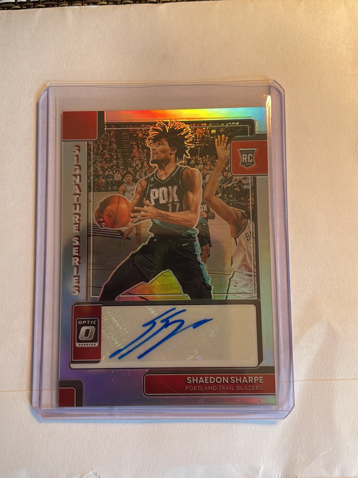 Shaedon Sharp rookie auto