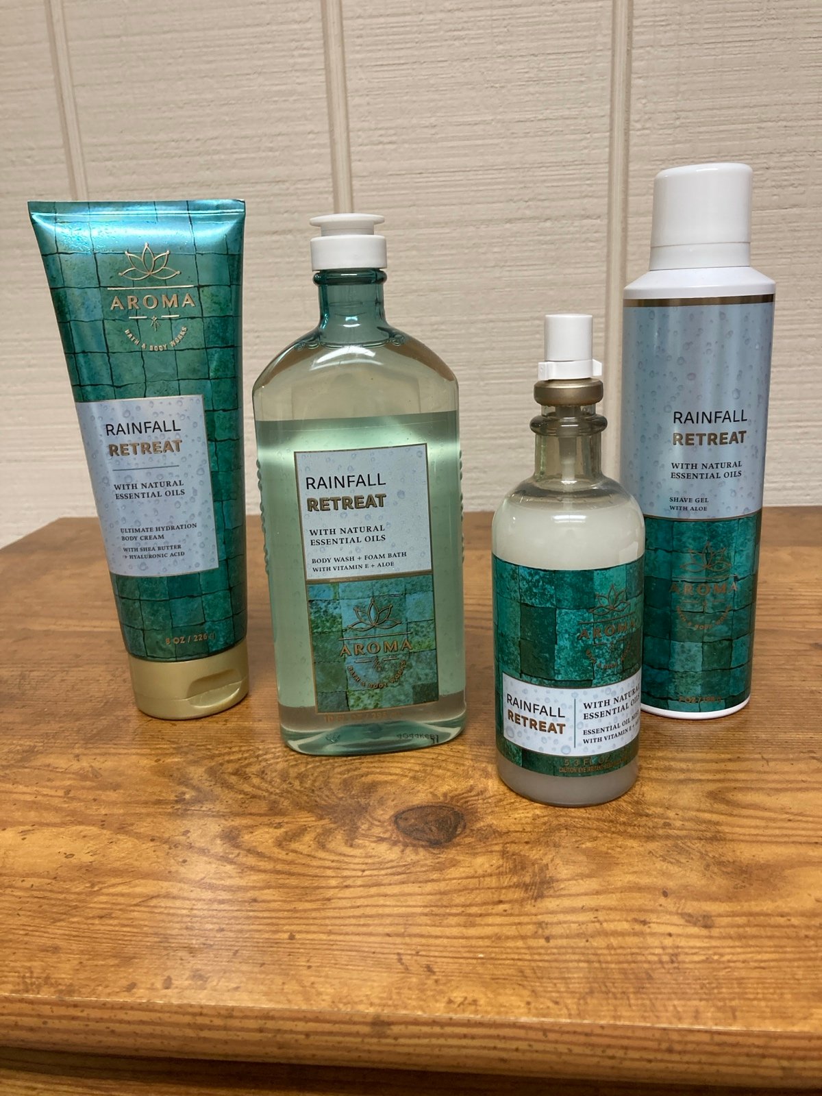 Bath and Bodyworks Rainfall Retreat Gift Set