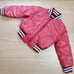 Children's Vintage 80's Sasson Red Reversible Baseball Jacket