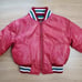 Children's Vintage 80's Sasson Red Reversible Baseball Jacket
