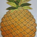 4 Pineapple Shaped Beaded Placemat Charger + Coasters Set Summer Hawaiian Luau