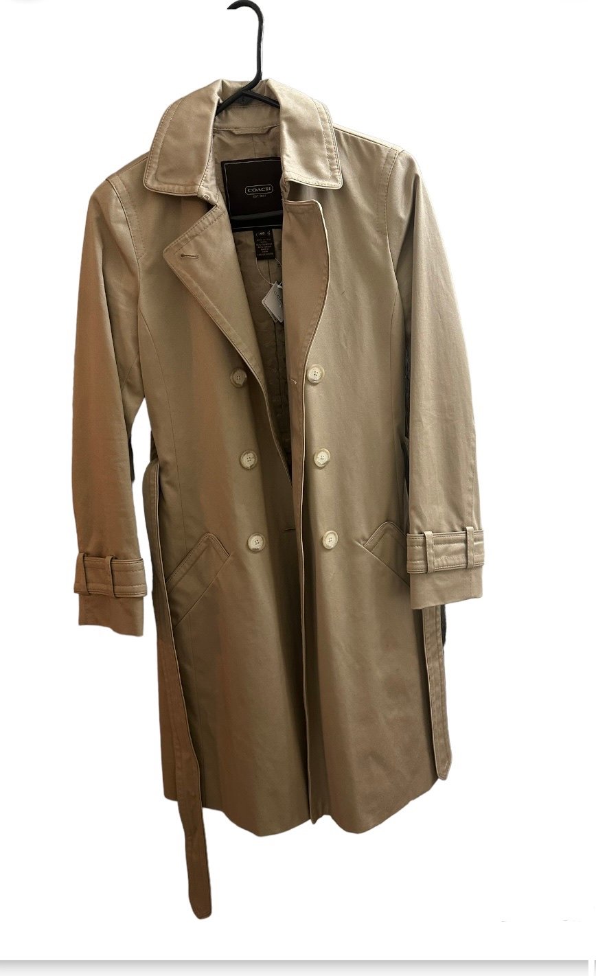 NWT Coat Trench XS