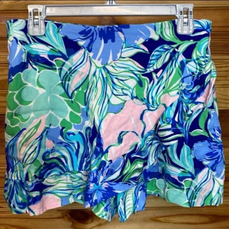 Lilly Pulitzer Faye Skort skirt shorts Party Thyme