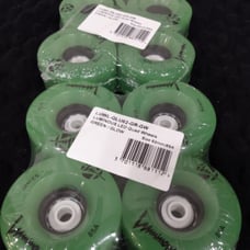Luminous LED Outdoor Quad Wheels Green Glow