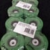 Luminous LED Outdoor Quad Wheels Green Glow