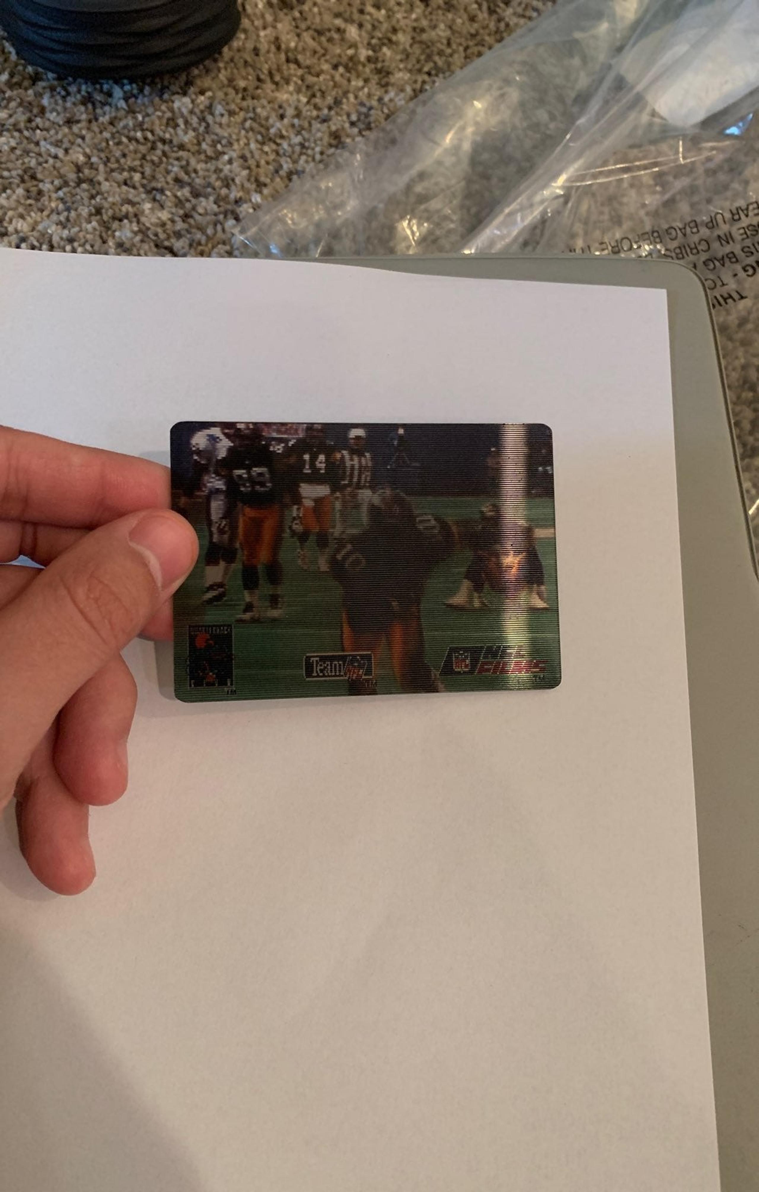 Nfl slash card nfl films Kordell Stewart