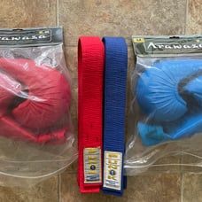 WKF Competition Approved Karate Sparring Fighting Mitts & Belts