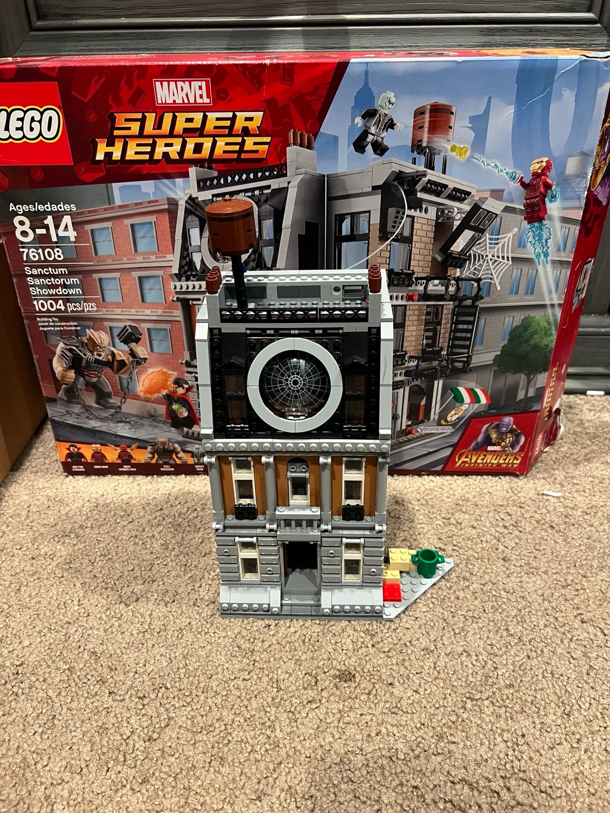 lego marvel super heroes sanctum sanctorum 76108