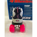 NWT Sketchers 4 Wheelers Sport Roller Skates Sz 8 Navy Blue and Pink w Box