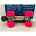 NWT Sketchers 4 Wheelers Sport Roller Skates Sz 8 Navy Blue and Pink w Box