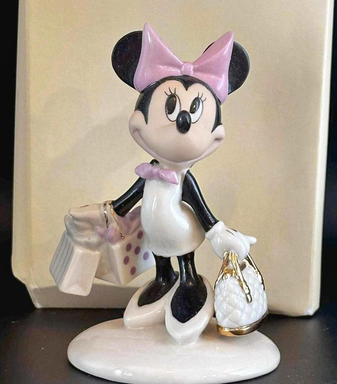 Lenox Minnie Mouse Shopping Figurine - Adorable Collectible