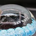 Vtg Murano Millefiori Statue Of Liberty Centennial 1986 Paperweight, Red Blue