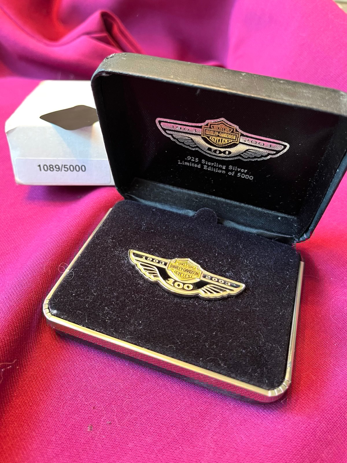 Harley Davidson 100 Year Anniversary Pin