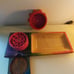 Hand Made Grinder and Tray
