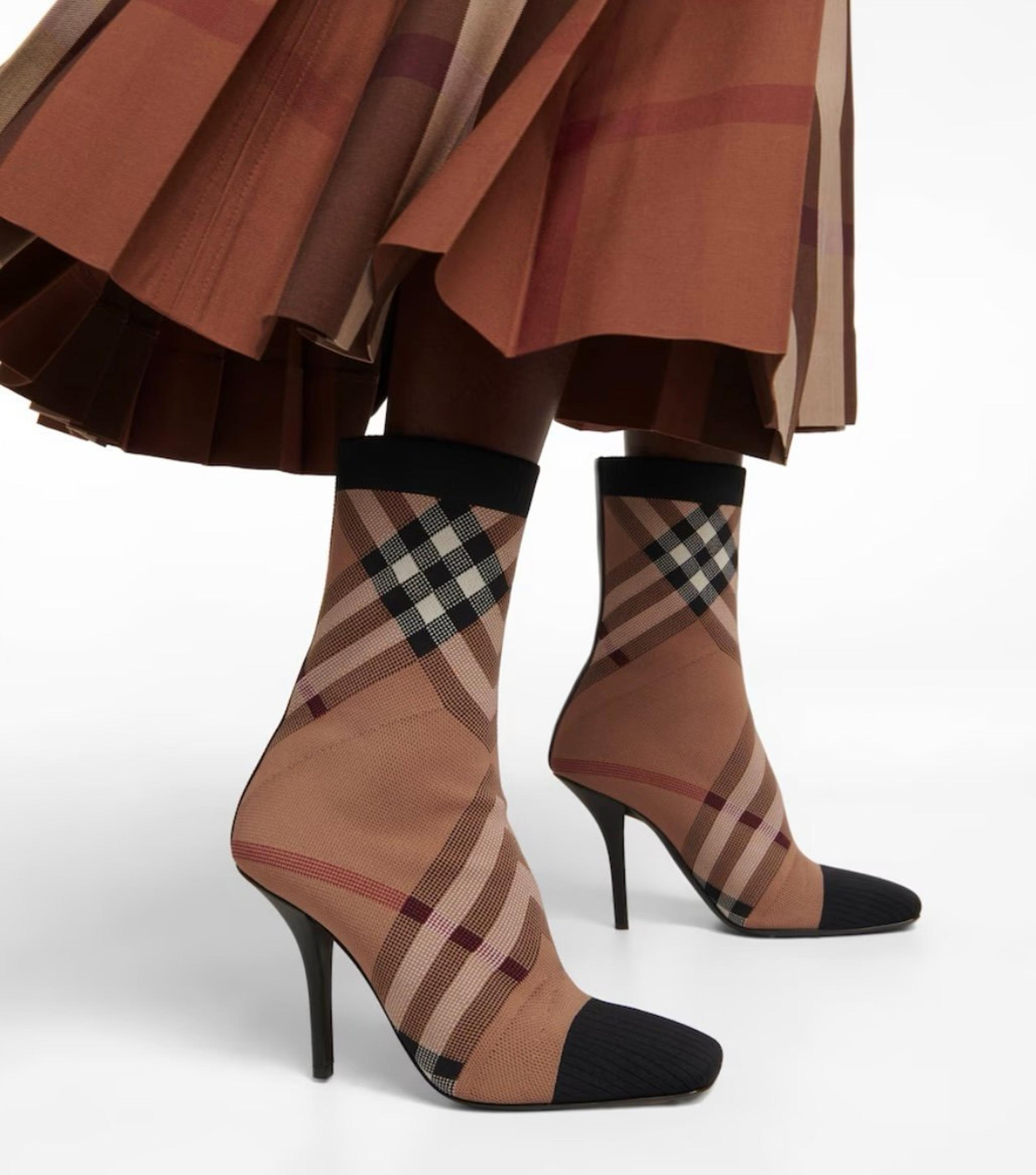 Burberry Cloth Boots