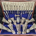 ANTIQUE! MORNING STAR, COMMUNITY, SILVERPLATE FLATWARE, SVC 12! 79 PCS, VINTAGE!