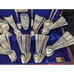 ANTIQUE! MORNING STAR, COMMUNITY, SILVERPLATE FLATWARE, SVC 12! 79 PCS, VINTAGE!